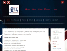 Tablet Screenshot of 4thofjuly.org